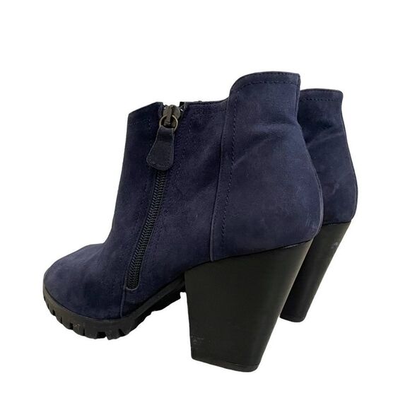 Sapena Spain Chunky Sole Peep Toe Booties - Picture 6 of 8